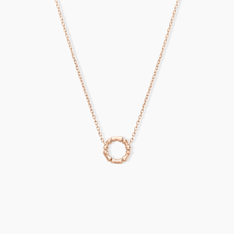 Collier May-li Argent Rose - Spannringe Damen | OROVIVO