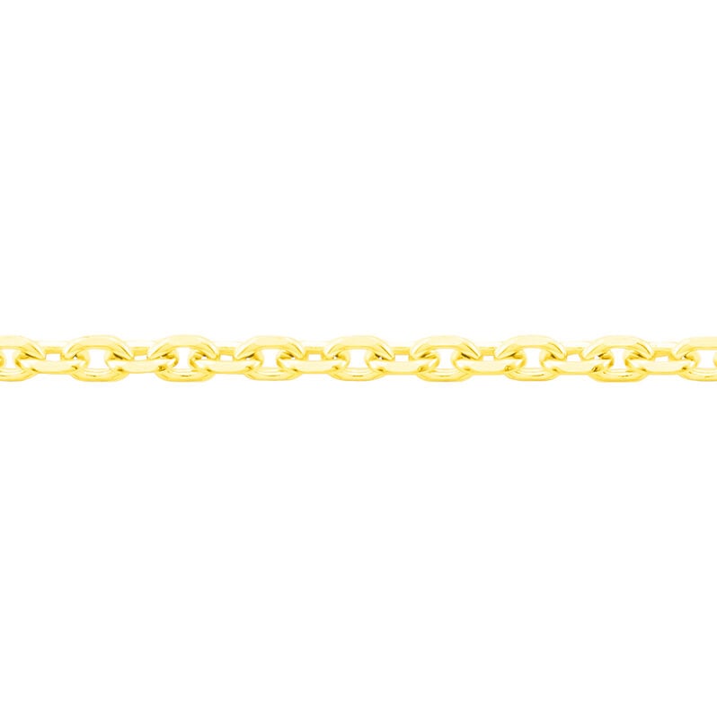 Damen Ankerkette Gold 585 Diamantiert  - Halsketten Damen | OROVIVO