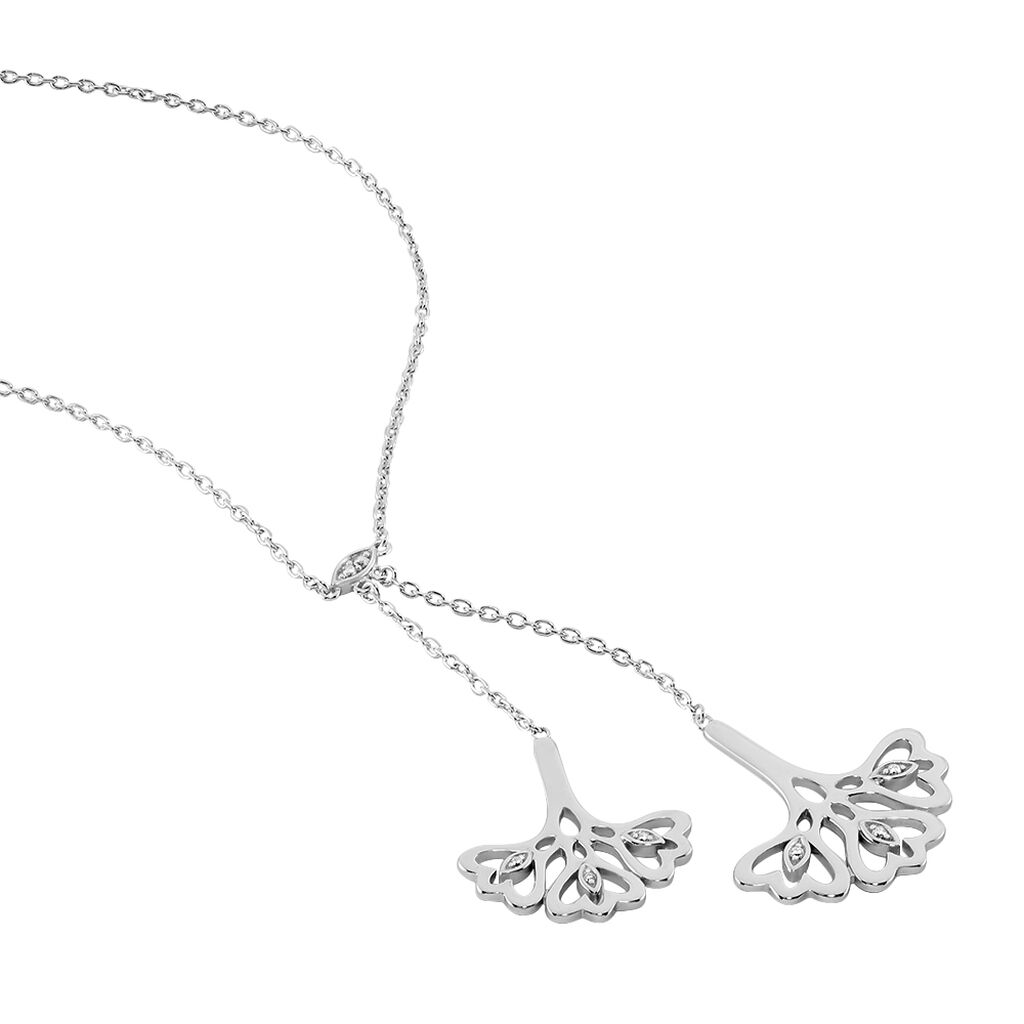 Damen Halskette Silber 925 Zirkonia - Halsketten Damen | OROVIVO