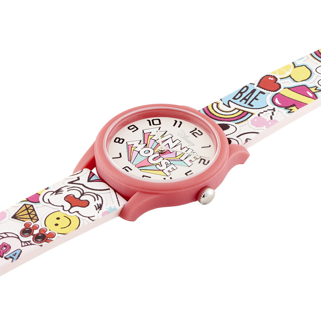 Kinderuhr Disney Minnie Maus Quarz - Armbanduhren Kinder | OROVIVO