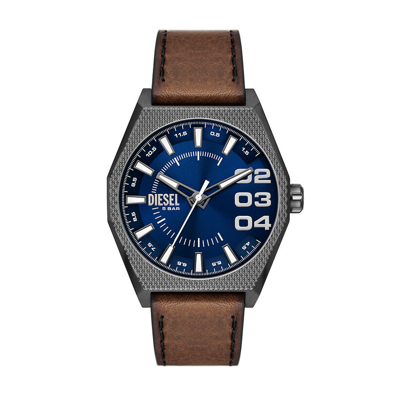 Montre Diesel Scraper Bleu - Spannringe Herren | OROVIVO