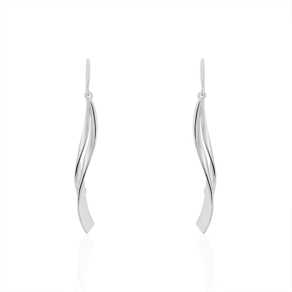 Damen Ohrringe Lang Silber 925