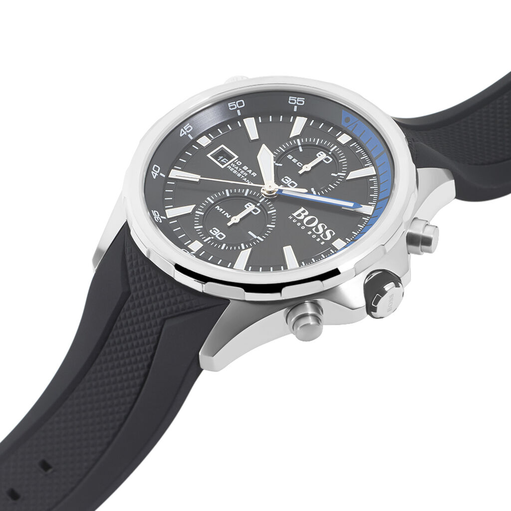 BOSS Herrenuhr Globeltrotter 1513820 Quarz - Armbanduhren Herren | OROVIVO