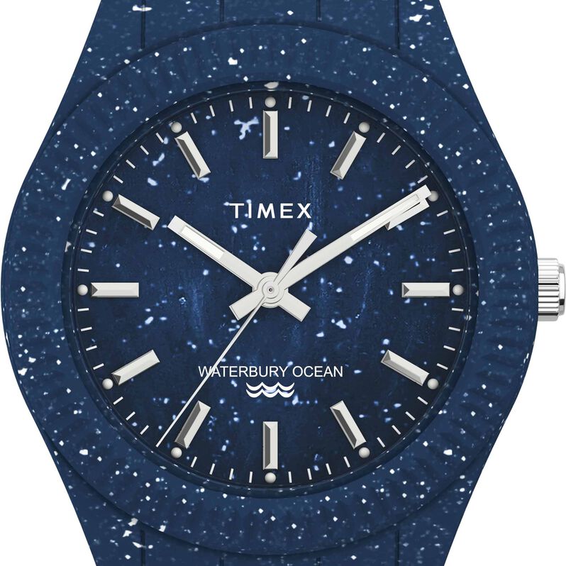Orologio Solo tempo Timex Waterbury Ocean Uomo quadrante Blu - Spannringe Herren | OROVIVO