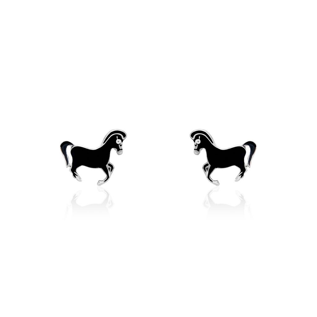 Kinder Ohrstecker Silber 925 Pferd Caiara - Ohrstecker Kinder | OROVIVO
