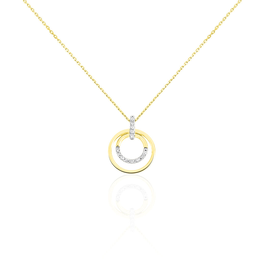 Collier Mellisse Or Jaune Diamant - Spannringe Damen | OROVIVO