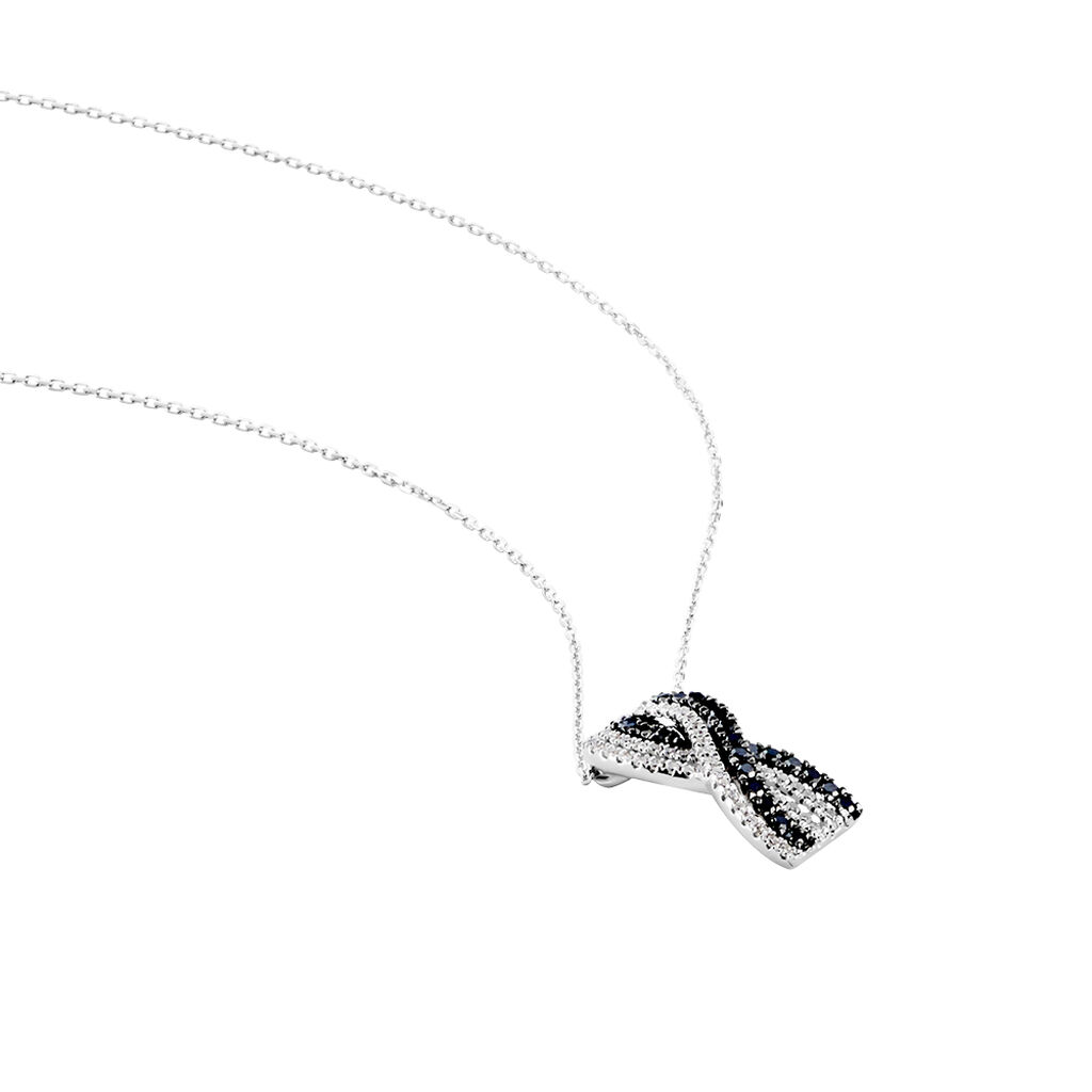 Collier Julianne Or Blanc Diamant - Spannringe Damen | OROVIVO