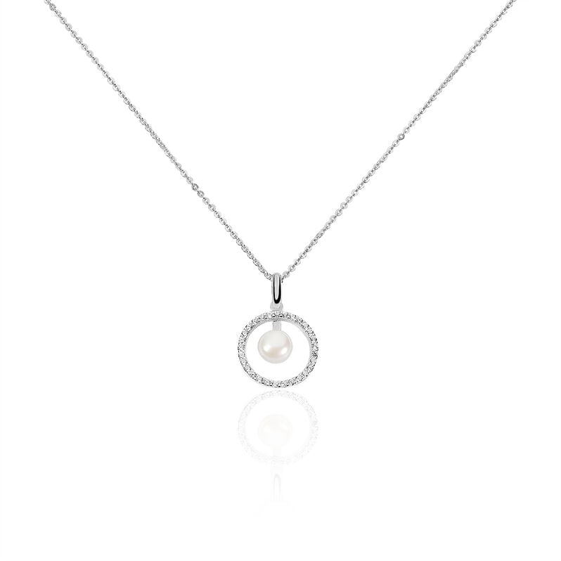 Collier Marina Argent  Et Perles - Spannringe Damen | OROVIVO