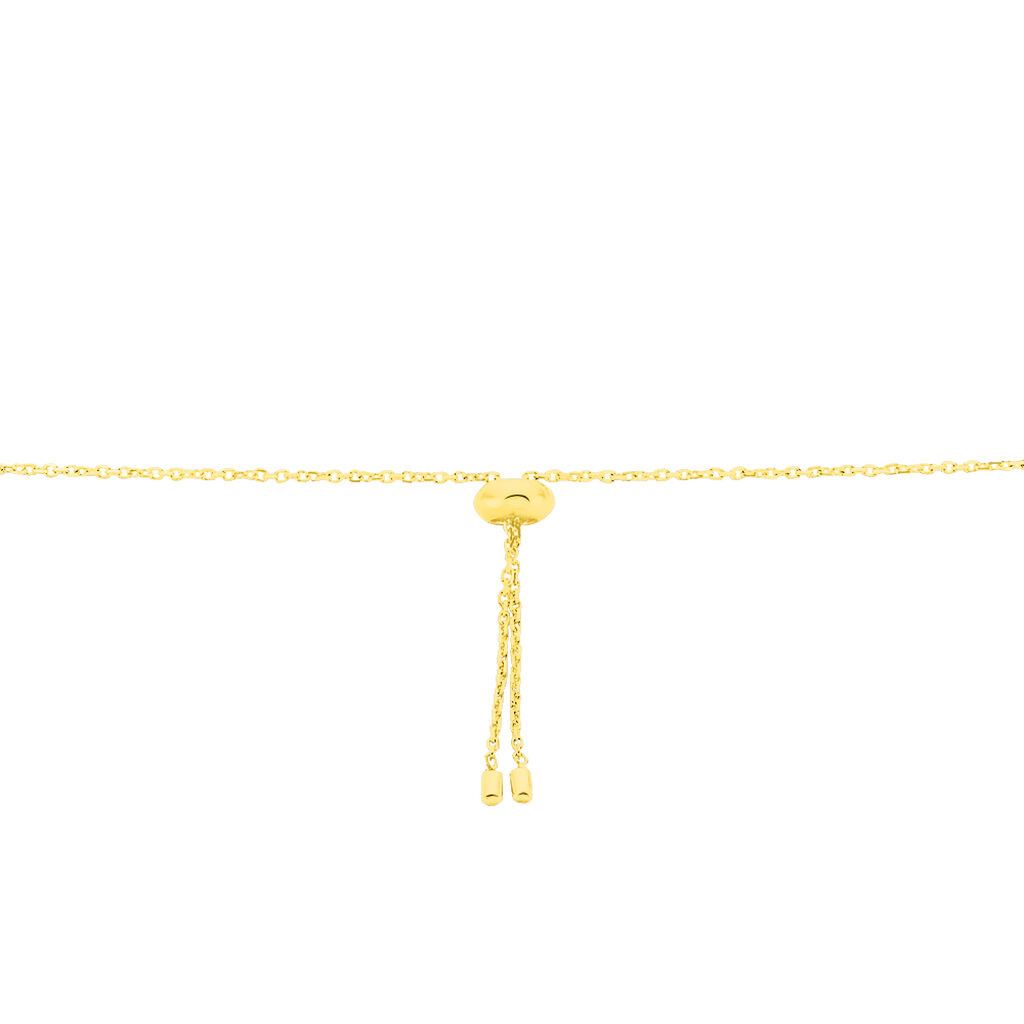 Damen Armband Gold 375 Diamant 0,01ct Unendlichkeit Infino - Armbänder mit Anhänger Damen | OROVIVO