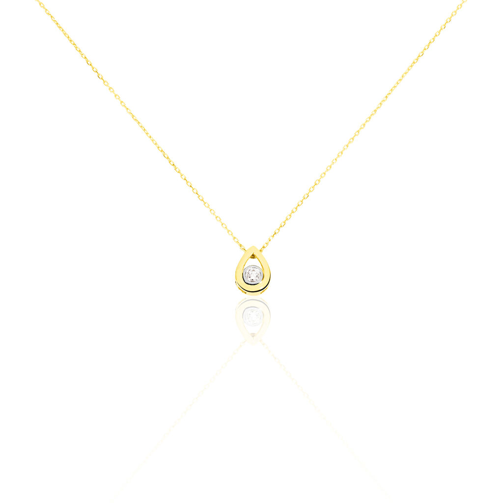 Collier Or Jaune Fidelia - Spannringe Damen | OROVIVO