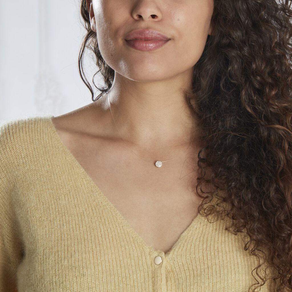 Collier Or Jaune Yvelyne Oxydes - Spannringe Damen | OROVIVO