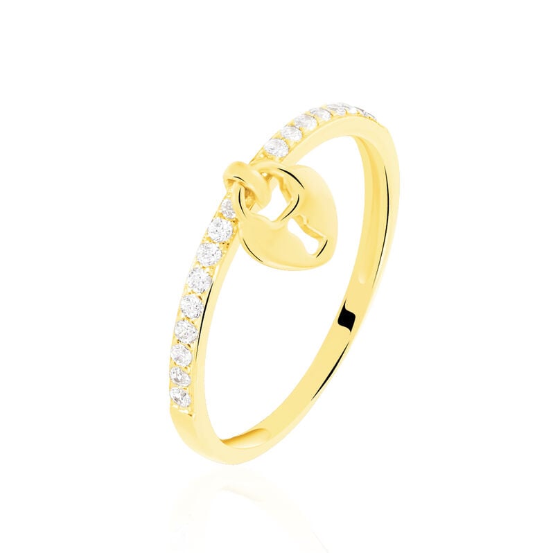 Collier Or Jaune Stacy - Spannringe Damen | OROVIVO