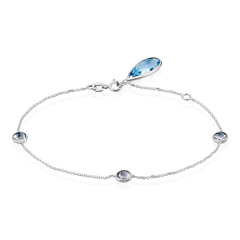 Bracelet Or Weiss Topazes - Spannringe Damen | OROVIVO
