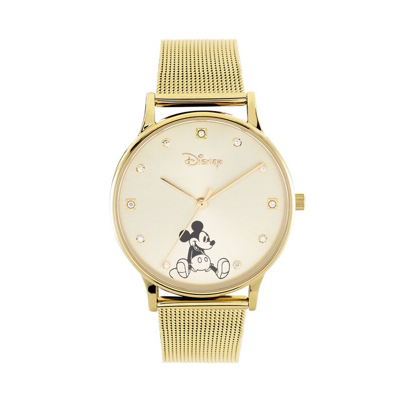 Disney Damenuhr Mickey Maus Kristalle Quarz - Armbanduhren Damen | OROVIVO