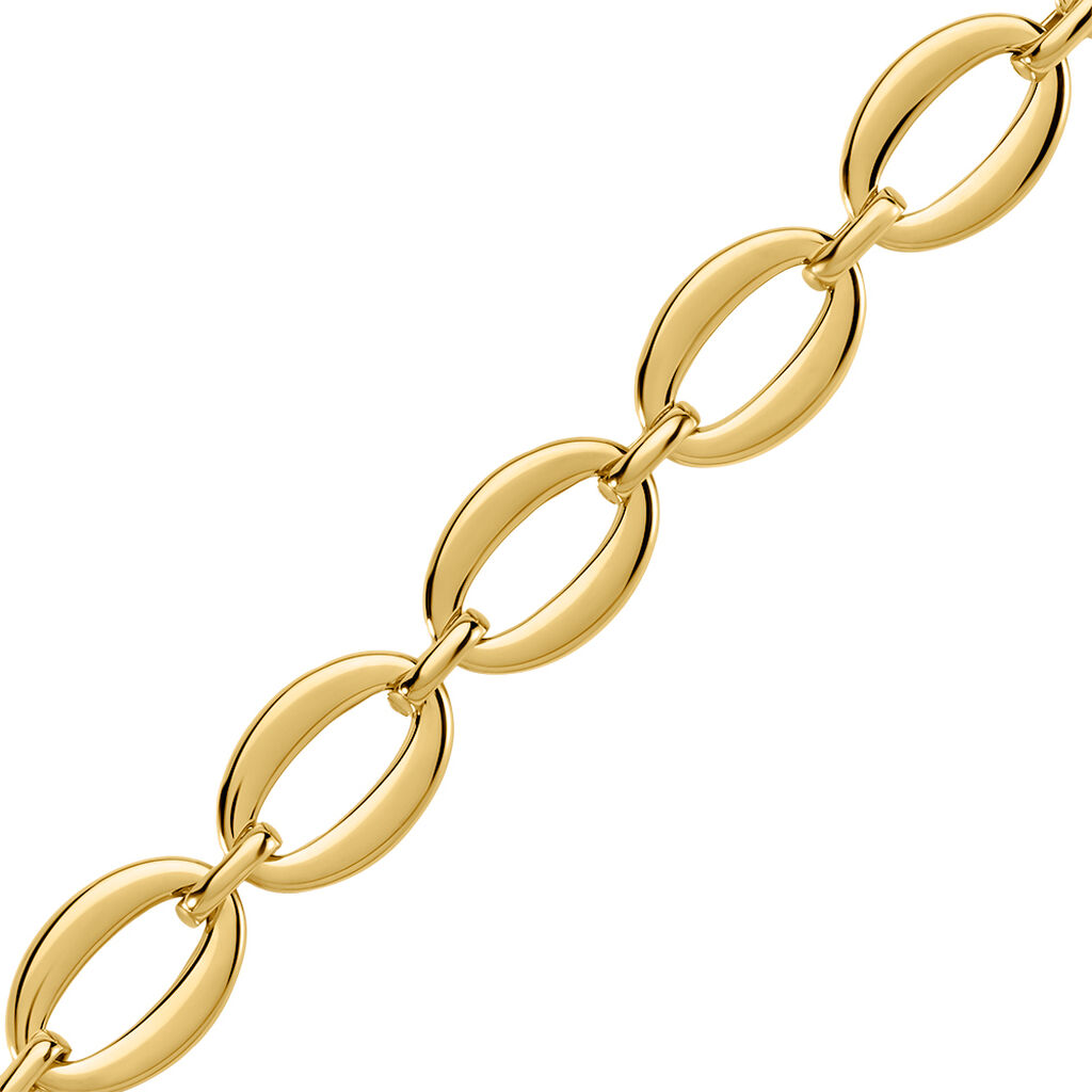 CARA Damen Armkette Edelstahl vergoldet