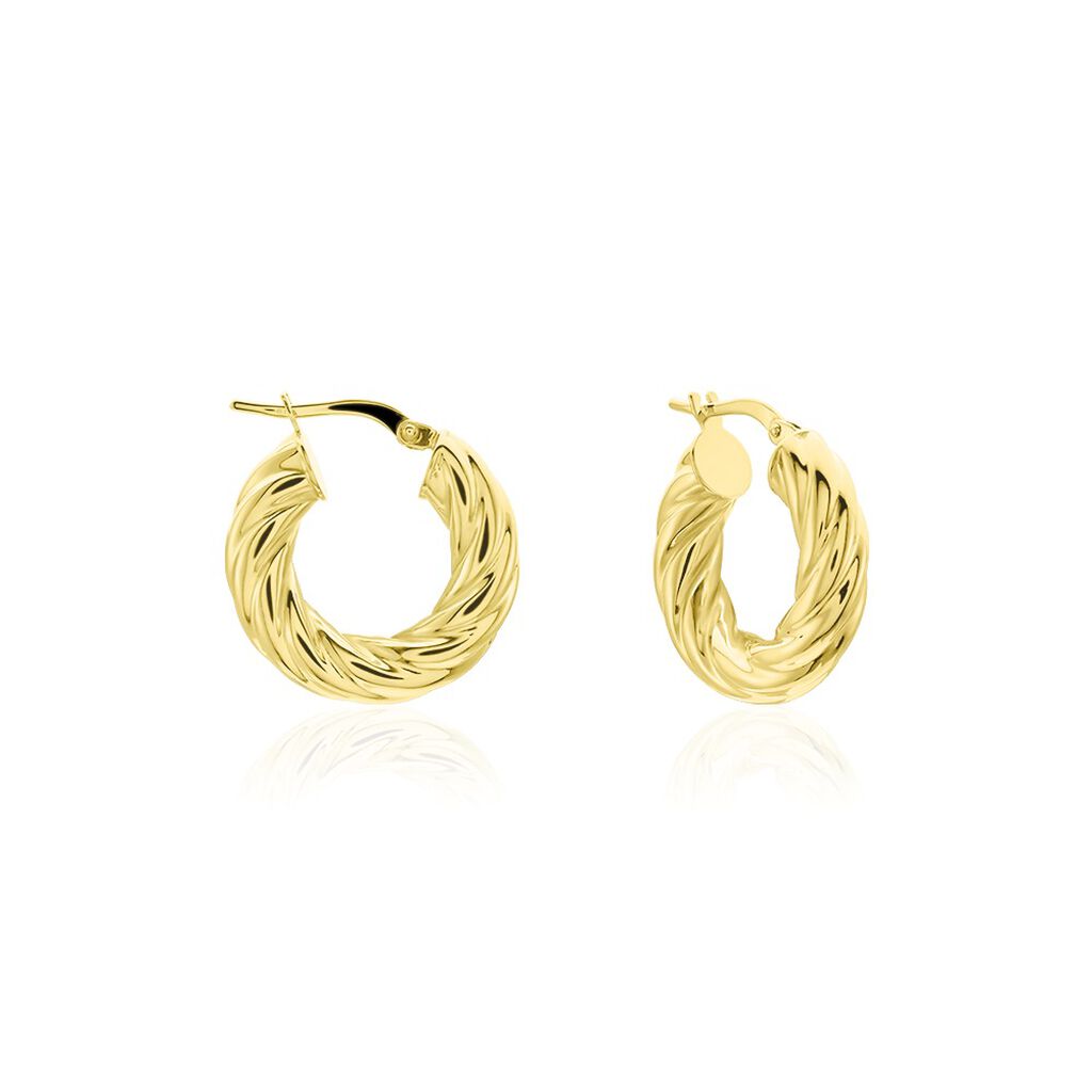 Damen Creolen Gold 375 - Creolen Damen | OROVIVO