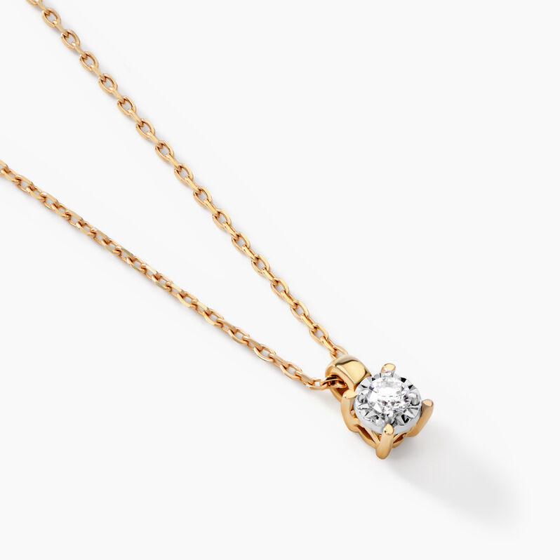 Collier Diamotion Or Jaune Diamant - Spannringe Damen | OROVIVO