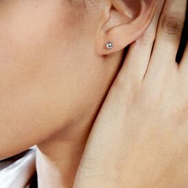 Damen Ohrstecker Silber 925 Kugel 5mm - Ohrstecker Damen | OROVIVO