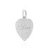 AXELIA GRAVUR 2 Damen Anh&auml;nger Silber 925 Herz