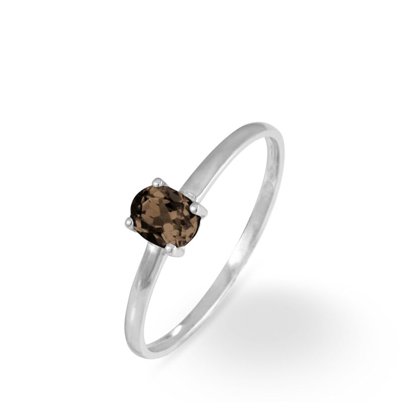 Bague Lily Or Blanc Quartz - Spannringe Damen | OROVIVO