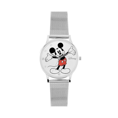 Disney Damenuhr Mickey Maus Kristalle Quarz - Armbanduhren Damen | OROVIVO