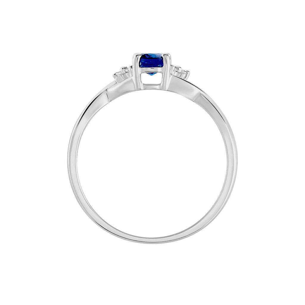 Bague Or Et Saphir  - Spannringe Damen | OROVIVO