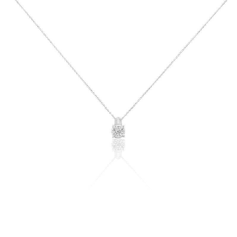 Collier Kate Or Weiss Diamant Synthétique - Spannringe Damen | OROVIVO