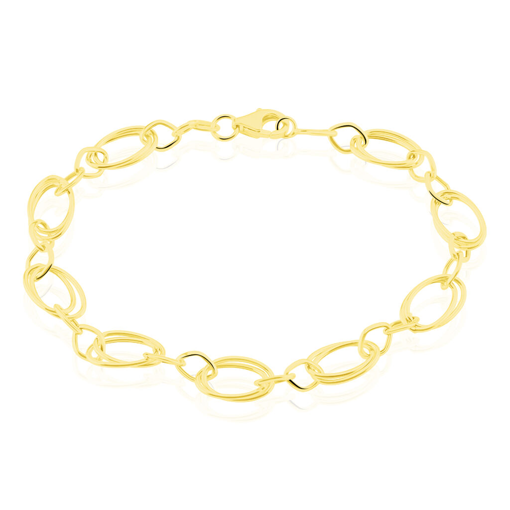 Bracelet Or Jaune Crepine - Spannringe Damen | OROVIVO