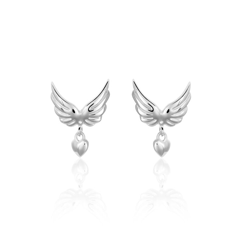 LOSA Damen Ohrstecker Silber 925 Fl&uuml;gel - Ohrstecker Damen | OROVIVO