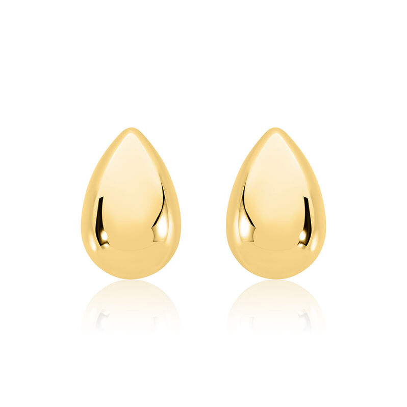 ABBIE Damen Ohrringe Lang Edelstahl vergoldet Tropfen - Ohrringe Damen | OROVIVO