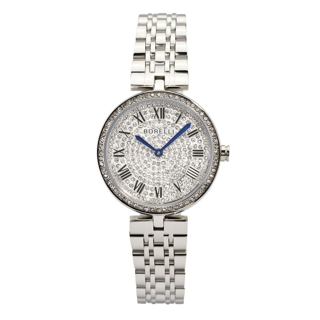 Borelli Damenuhr Sandnes BR.4217L/01M Quarz, Uhr mit Stein