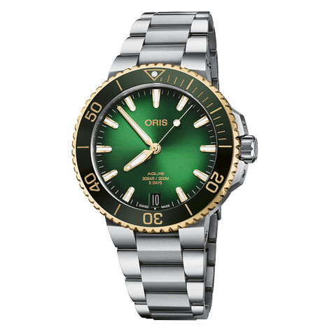 ORIS Herrenuhr Aquis Date Cal 400 0140077696357-0782209P Automatik - Armbanduhren Herren | OROVIVO