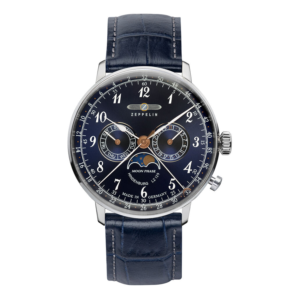 Zeppelin Herren Fliegeruhr Hindenburg 7036-3 Quarz - Analoguhren Herren | OROVIVO