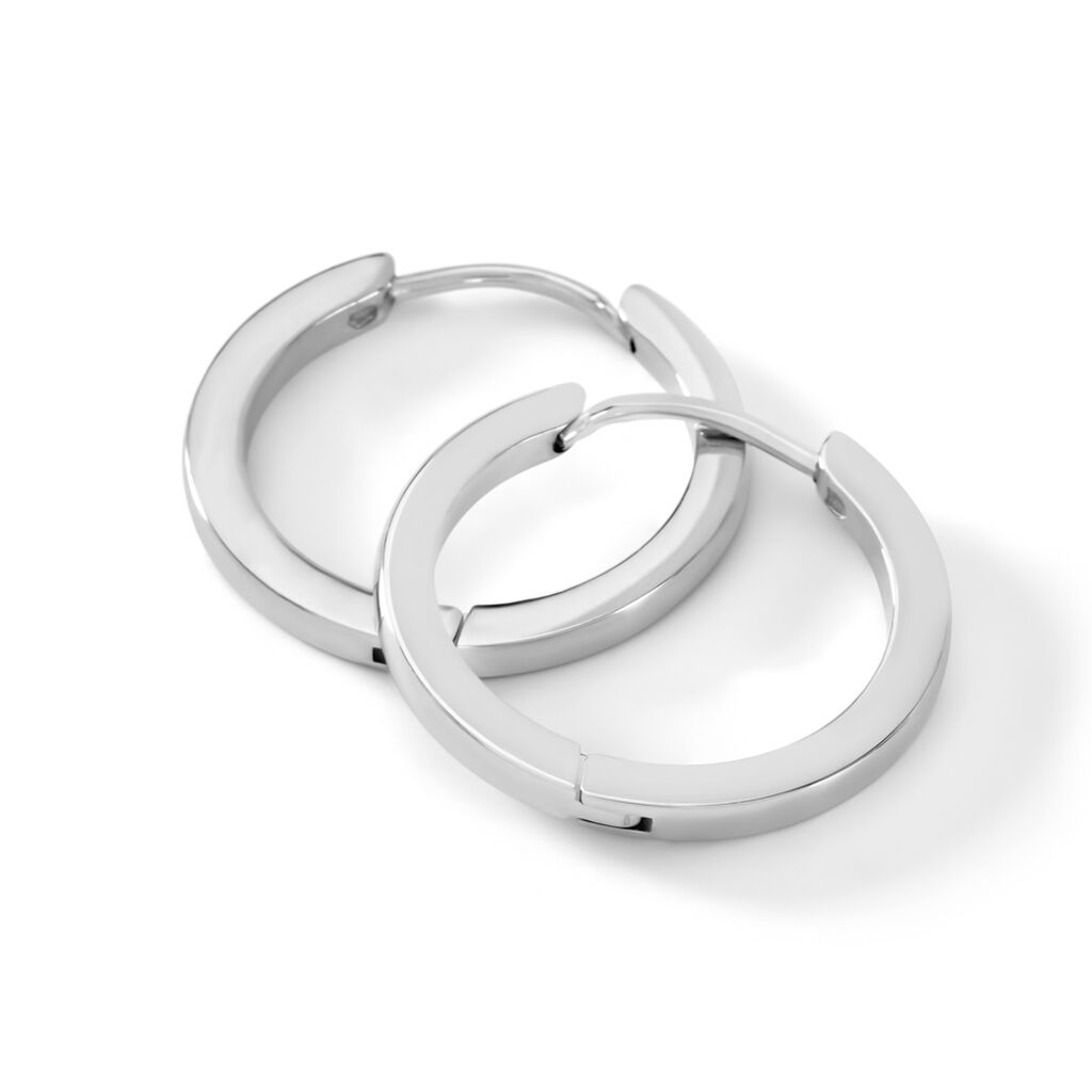 ALLISON Damen Creolen Edelstahl