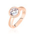 Damenring Silber 925 Rosé Vergoldet Zirkonia - Cocktailringe Damen | OROVIVO