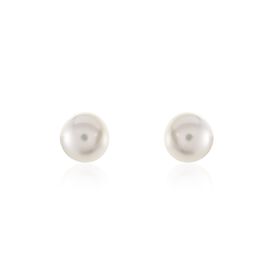 Damen Perlenohrringe Gold 585 Zuchtperle 8-9mm Grace - Ohrstecker Damen | OROVIVO