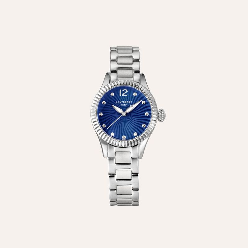 Orologio Al Quarzo Locman Isola D'elba Lady 0465a02a-00blnk2b0 - Spannringe Damen | OROVIVO