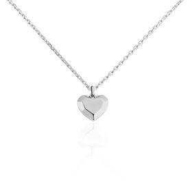 Damen Halskette Silber 925 Gravur Herz - Herzketten Damen | OROVIVO