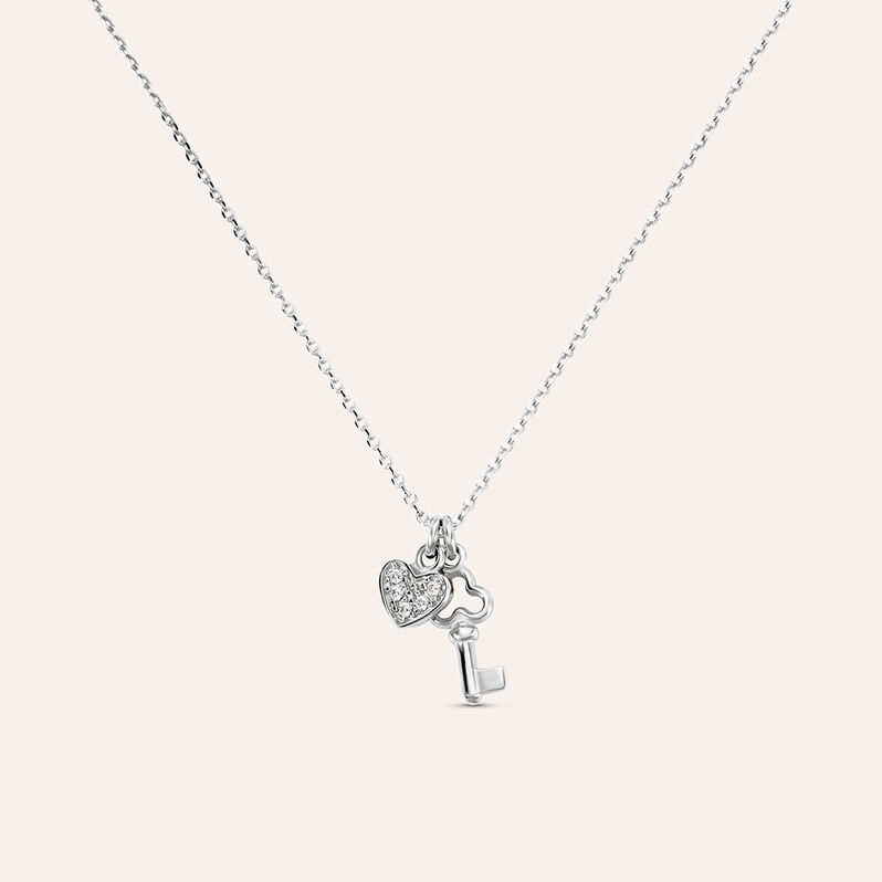 Collana Silver Moments Argento Rodiato Cubic Zirconia - Spannringe Damen | OROVIVO
