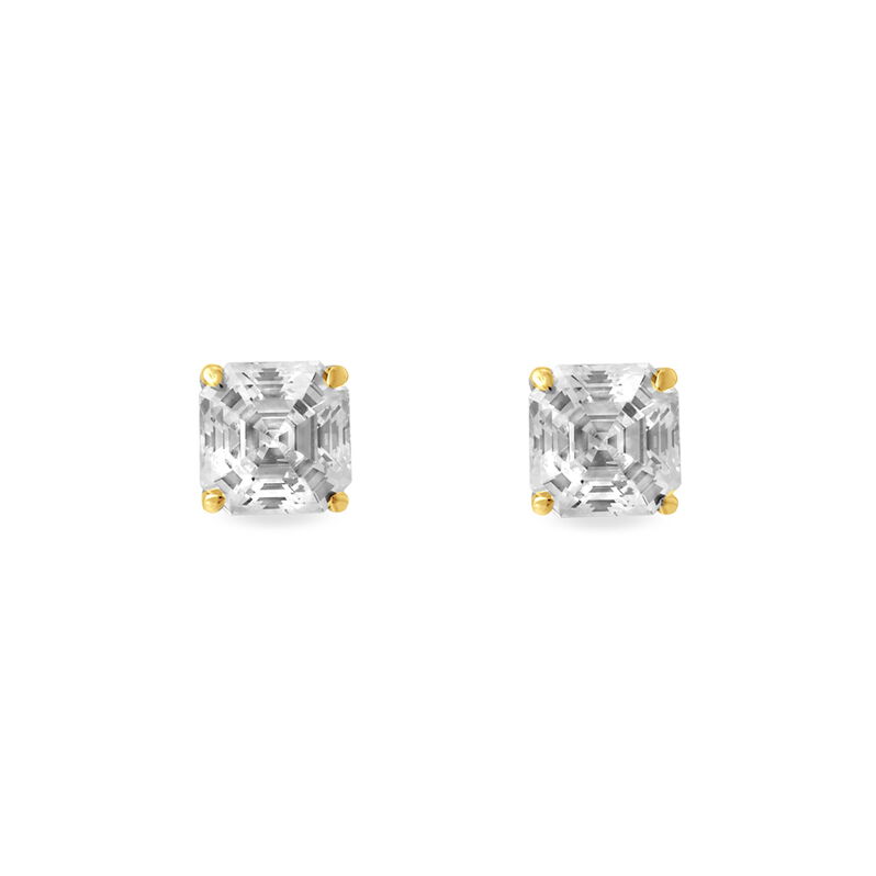 Damen Ohrstecker Gold 375 Zirkonia Doreen Carre  - Ohrstecker Damen | OROVIVO