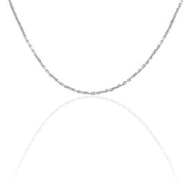 Damen Ankerkette Silber 925 Diamantiert 45cm - Ketten ohne Anhänger Damen | OROVIVO