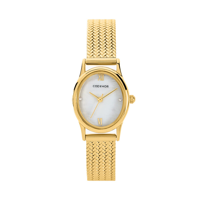 Montre Codhor Suzanne Nacre Blanche - Spannringe Damen | OROVIVO