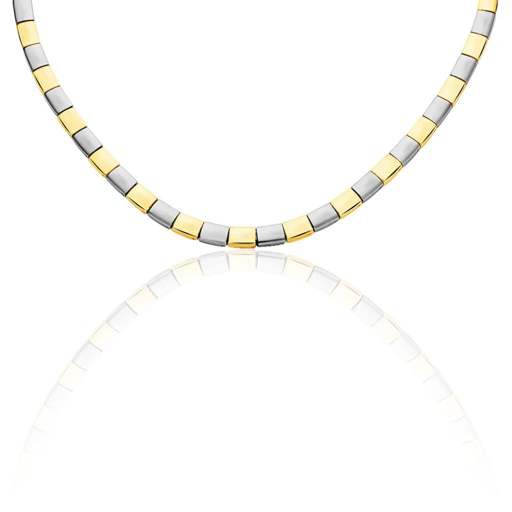 Boccia Damen Collier Titan Bicolor Vergoldet - Halsketten Damen | OROVIVO
