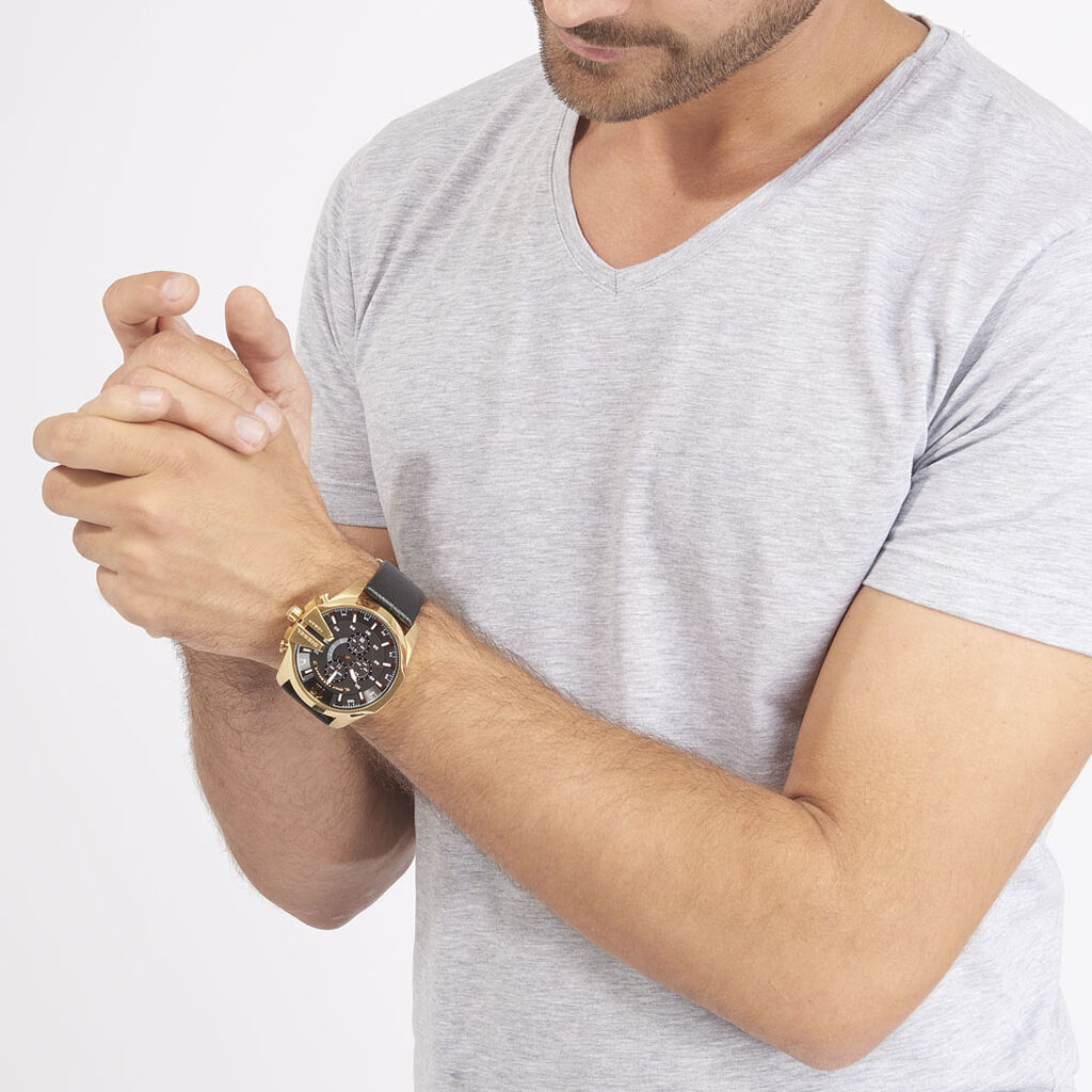 Diesel Herrenuhr Mega Chief Dz4344 Quarz - Armbanduhren Herren | OROVIVO
