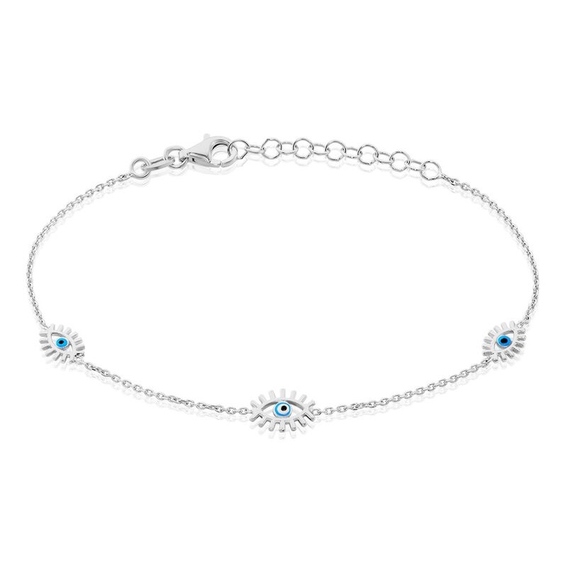 Bracelet Parad'eyes Argent Weiss - Spannringe Damen | OROVIVO