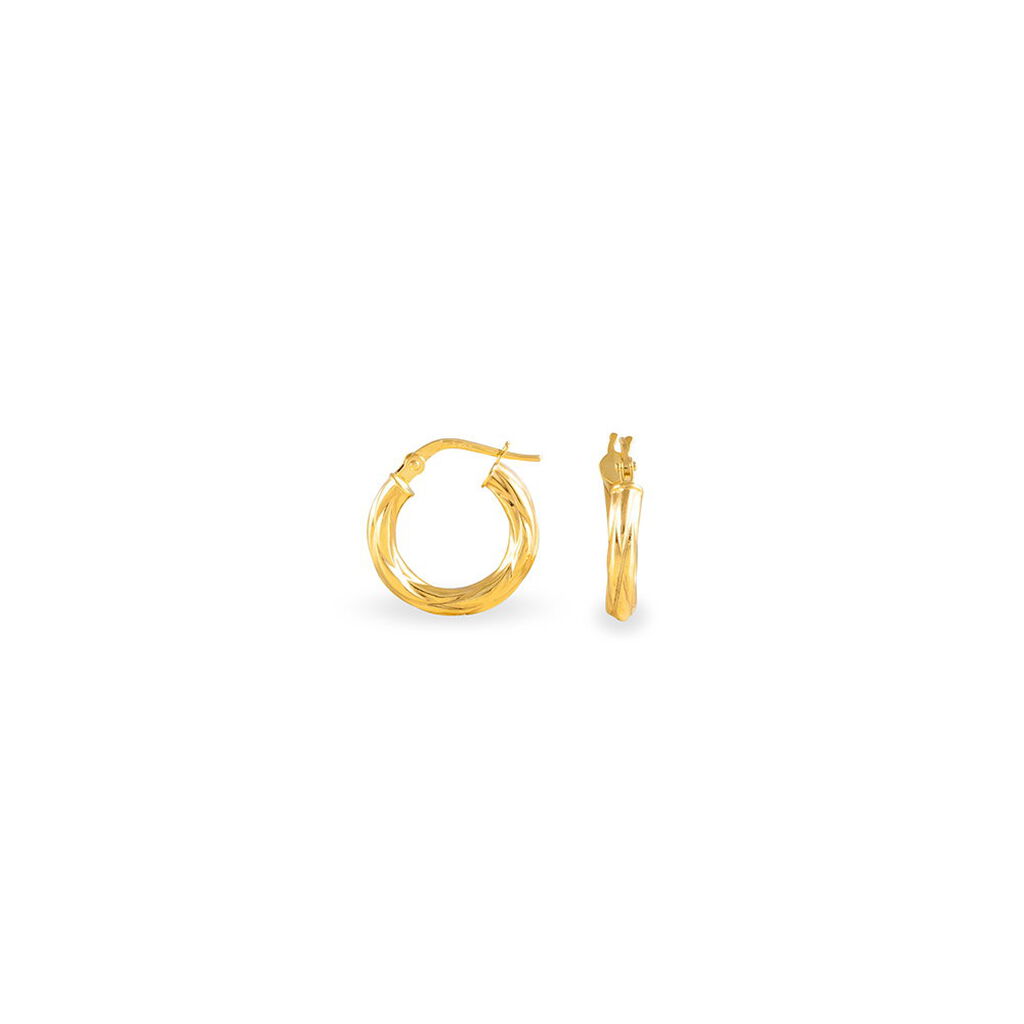 Damen Creolen Gold 375 - Creolen Damen | OROVIVO