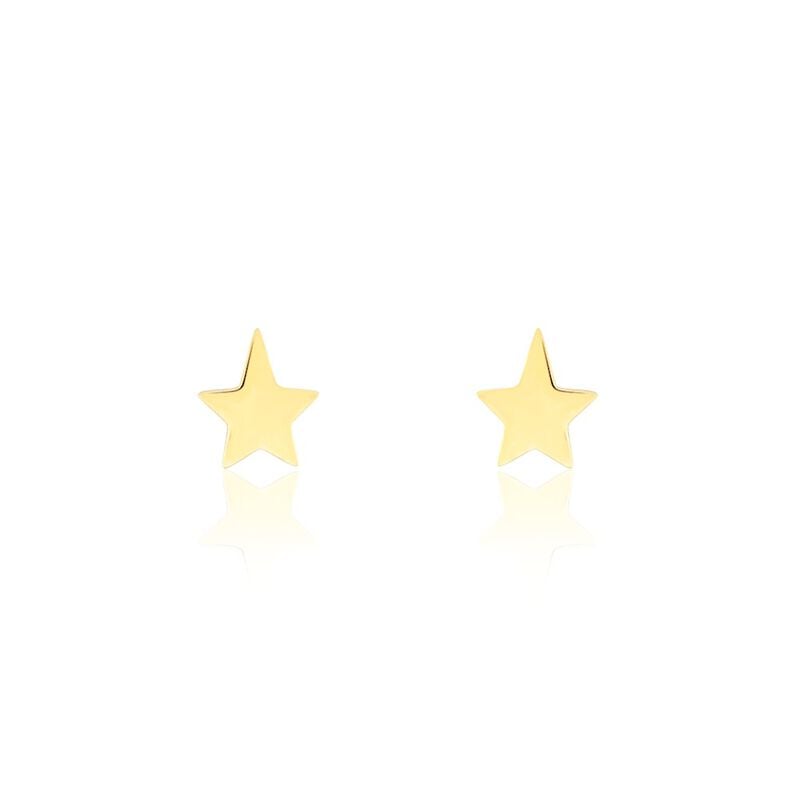 Damen Ohrstecker Gold 375 Stern - Ohrstecker Damen | OROVIVO
