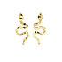 Serpent Twist Damen Ohrstecker Gold 375 (9 Karat) Schlange