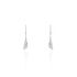 Damen Ohrringe Lang Silber 925
