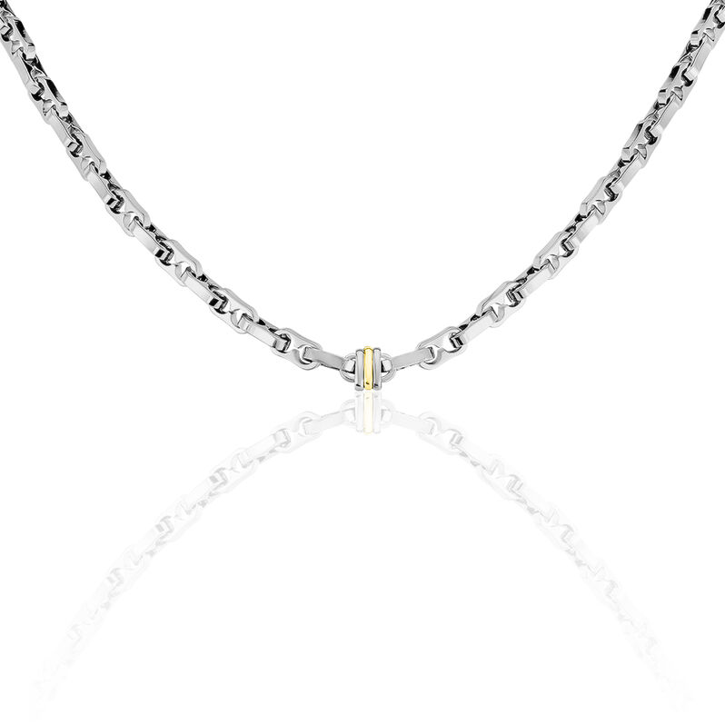 Collier Leandreae Or Acier Bicolore - Spannringe Herren | OROVIVO